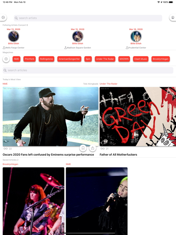 Screenshot #4 pour Music Artist