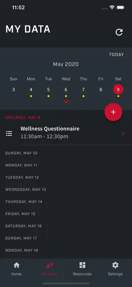 Game screenshot NBA MyHealth apk