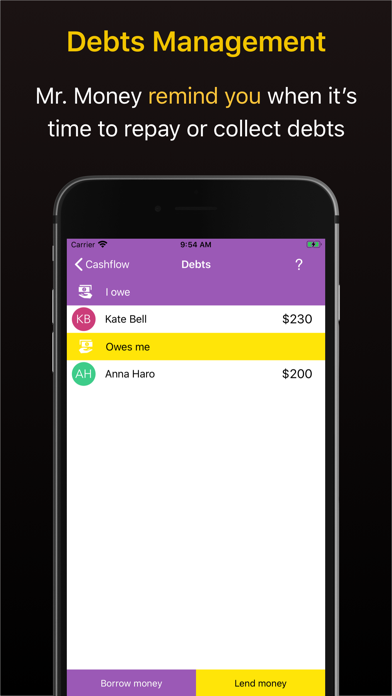 Mr. Money - Finance Manager Screenshot