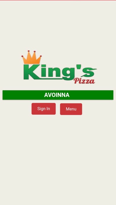 Screenshot #1 pour Kings Pizza