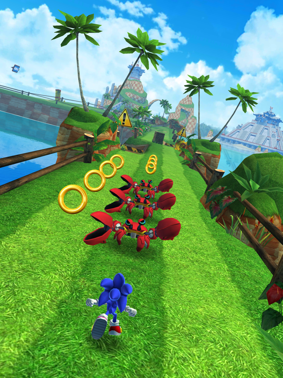 Sonic Dash на iPad