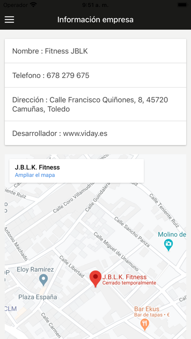 Screenshot #3 pour Fitness JBLK