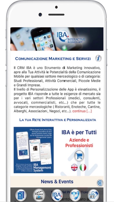 CRM IBA Screenshot 1 - AppWisp.com CRM IBA Screenshot 1 - AppWisp.com