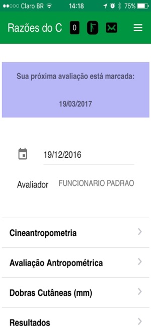 Razões do Corpo Academia(圖1)-速報App