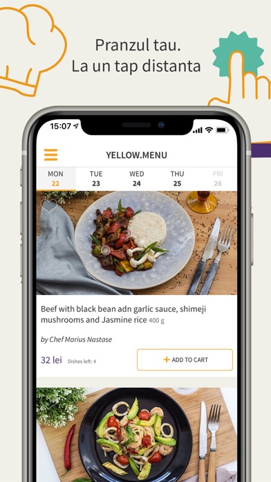 Screenshot #1 pour Yellow.Menu