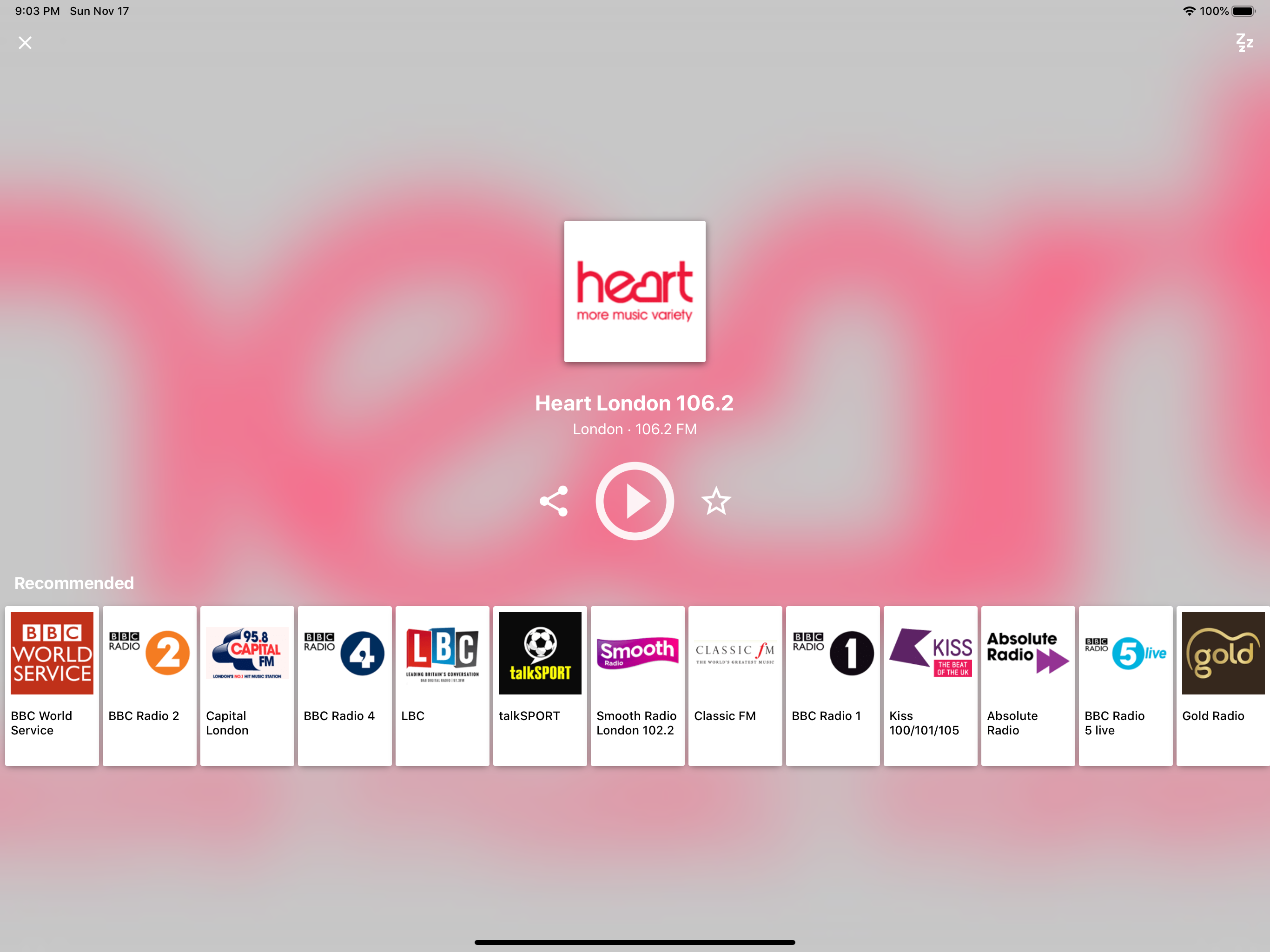 Radio UK - Live FM stations screenshot 9