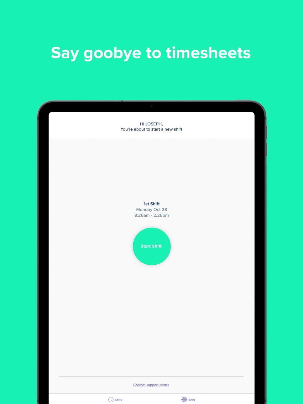 iPad screenshot