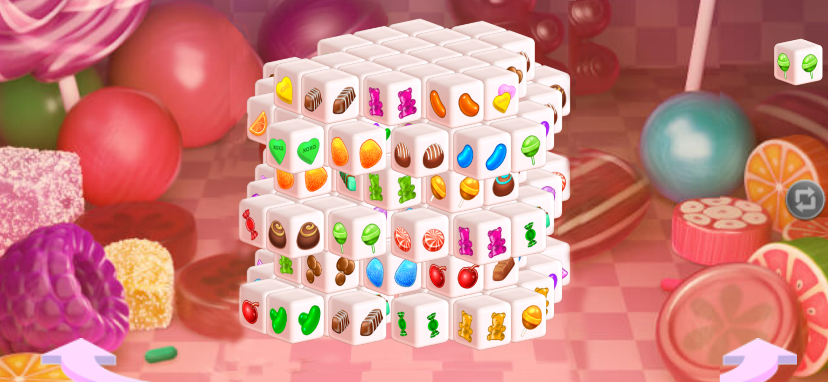 Candy Mahjong 3D - Match Quest