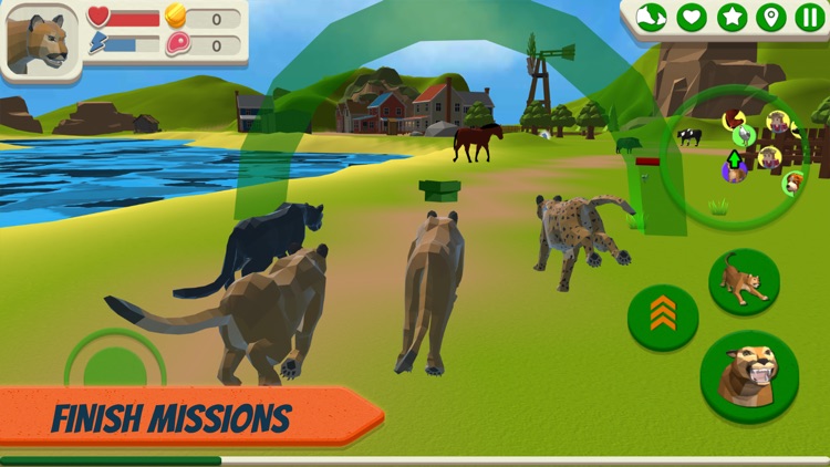 Cougar Simulator: Big Cats