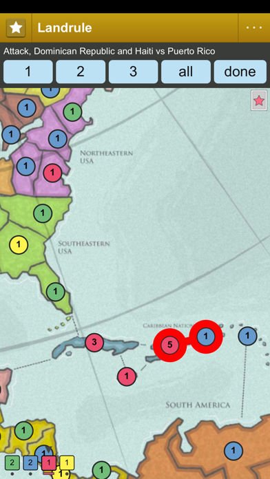 Screenshot #2 pour Landrule Strategy of War