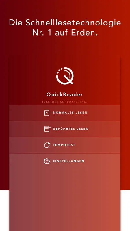 QuickReader - Schnelllesen screenshot 1 of 5