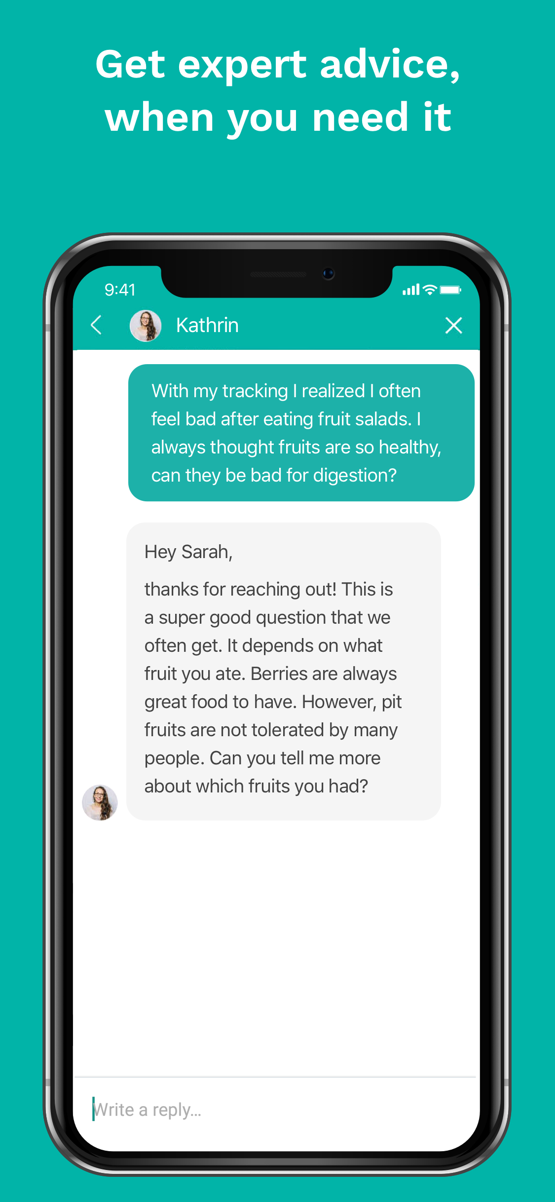 Cara Care: IBS, FODMAP Tracker