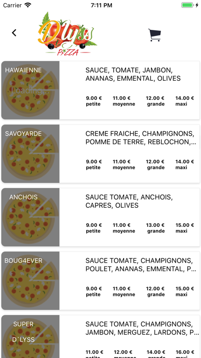 Screenshot #3 pour Dlyss Pizza