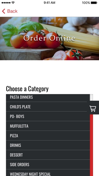 App screenshot