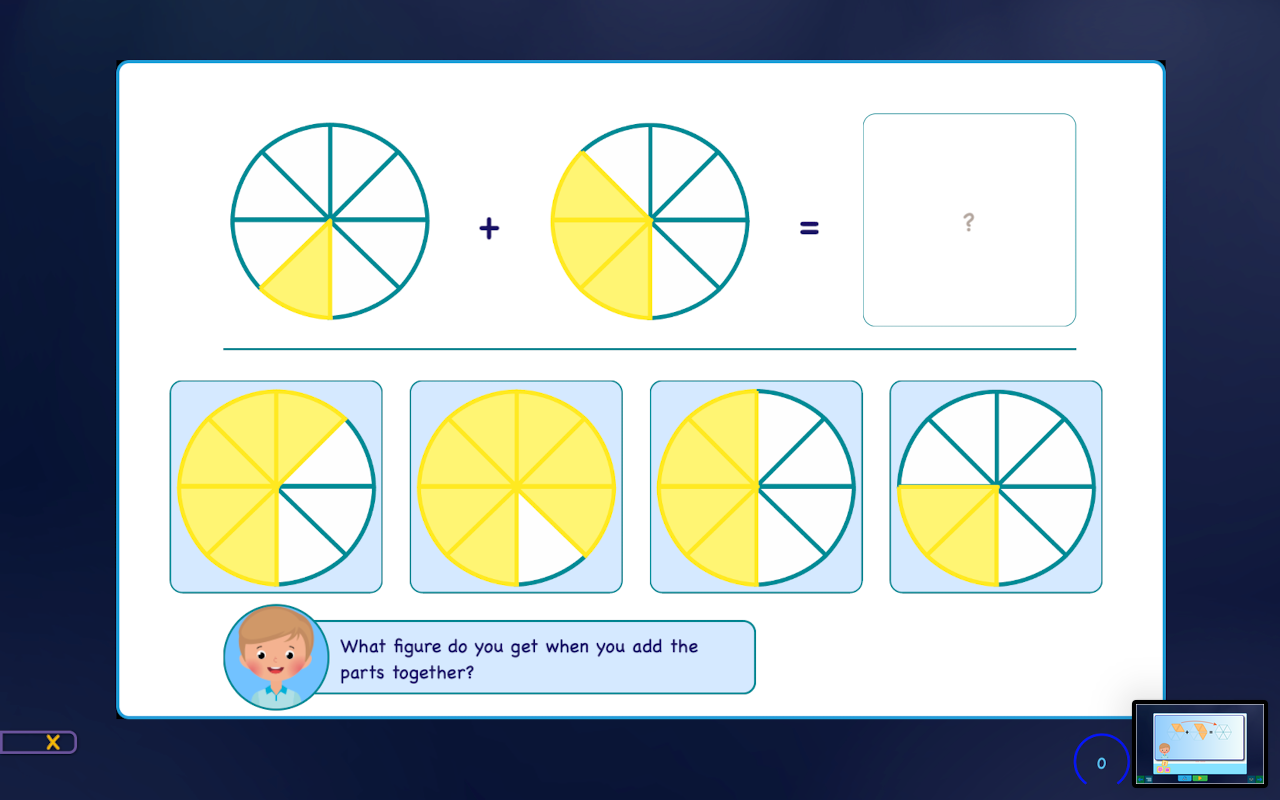 Fractions & Shapes