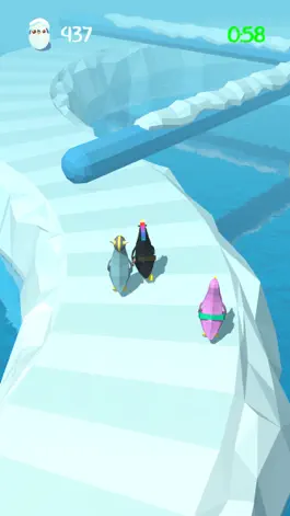 Game screenshot Penguins Race - Battle Royale apk