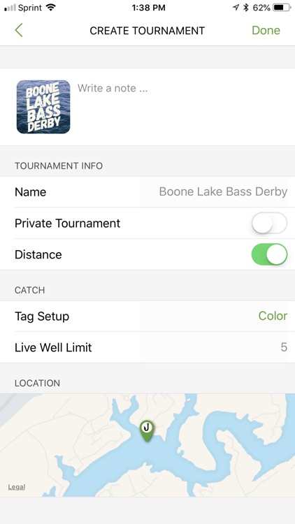 ConnectScale Fishing App