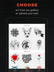 inkhunter pro tattoos try on ipad resimleri 1