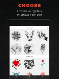 INKHUNTER PRO Tattoos try on ipad bilder 0