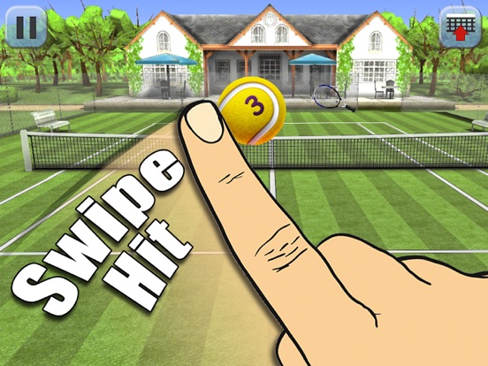 Hit Tennis 3 iPad app afbeelding 1