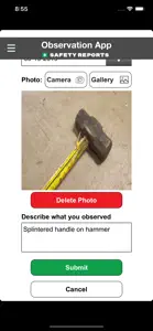 Safety Observations App | SR screenshot #3 for iPhone