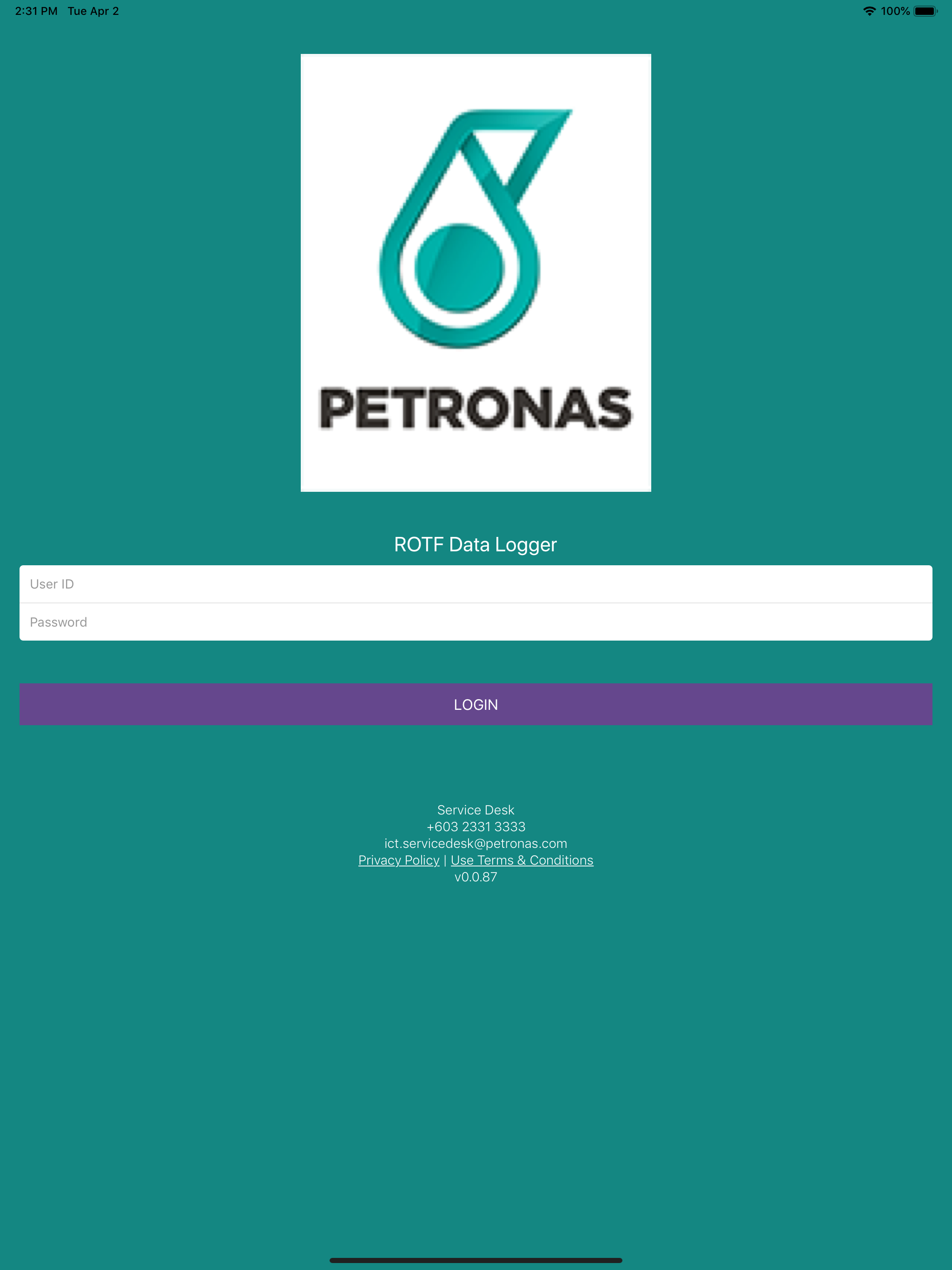 PETRONAS EBC screenshot 8