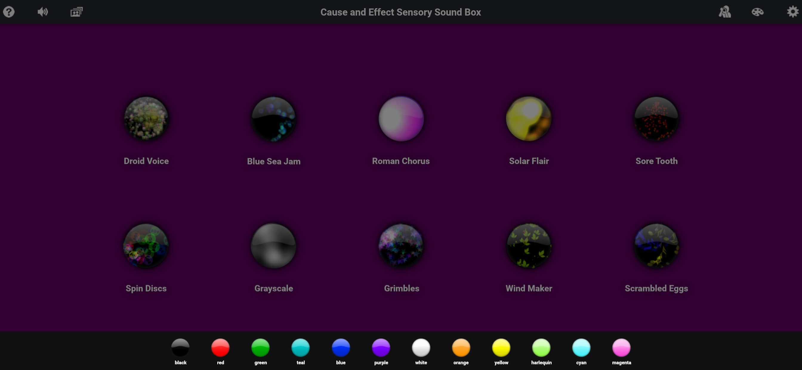 Sensory Sound Box