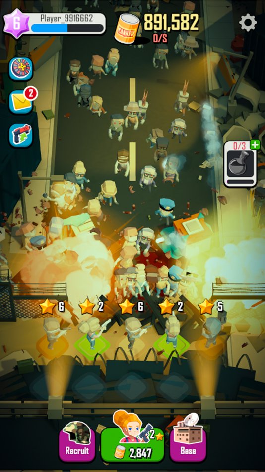 #3. Dead Spreading:Idle Game (iOS) By: 弘赓 俞