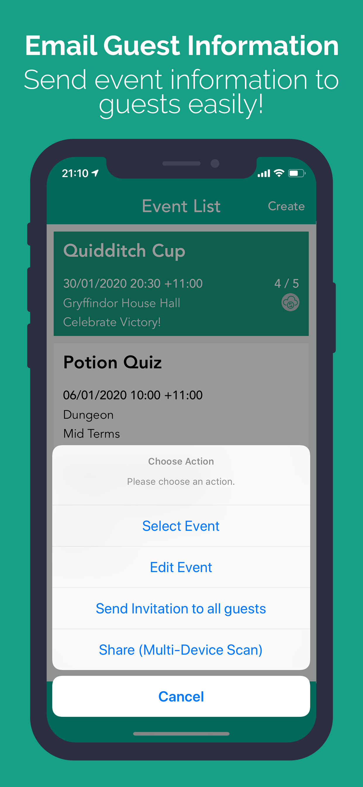 Check In Event Manager screenshot 9