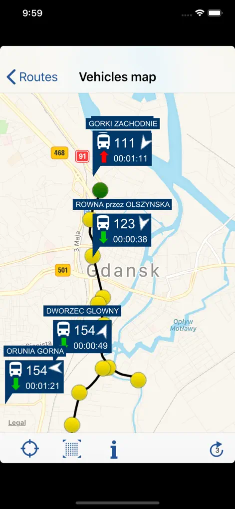 myBus online - Travel App | MWM