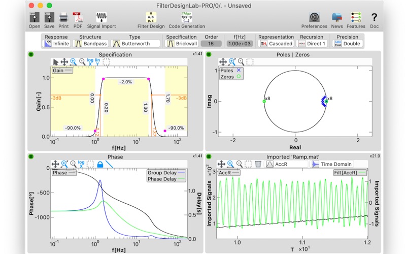Screenshot #2 pour FilterDesignLab-PRO