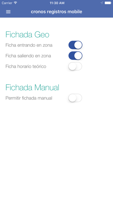 Cronos Registros Mobile screenshot 3