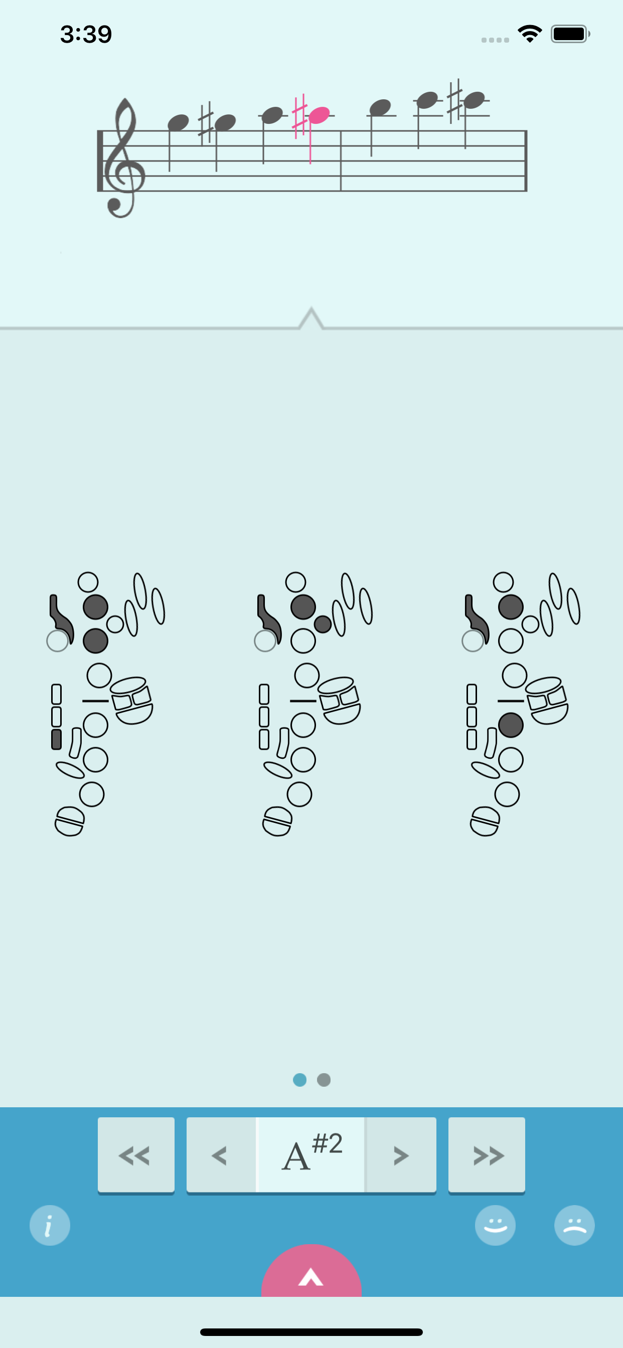 Sax fingering