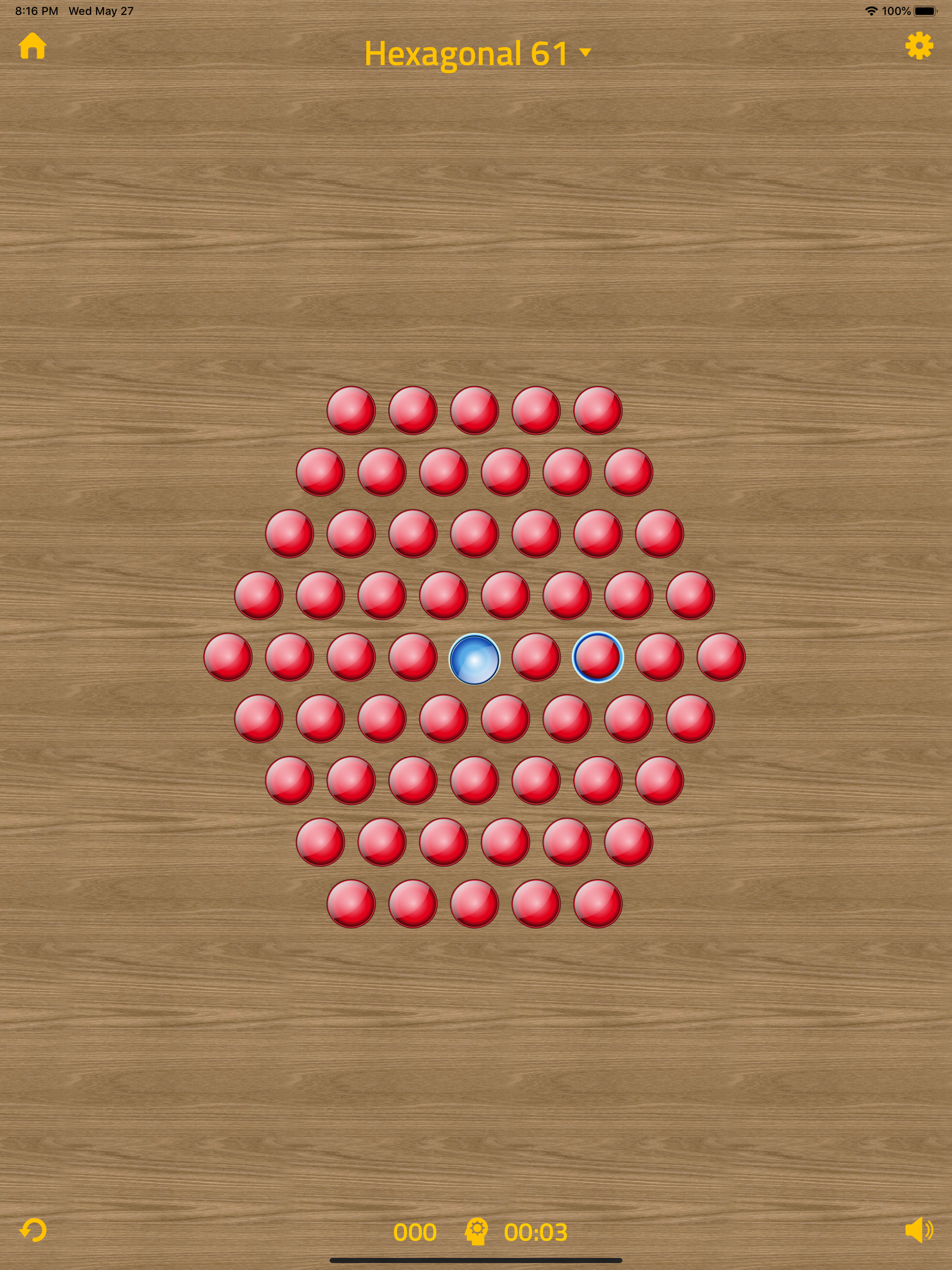 Marble Solitaire - Peg Puzzles