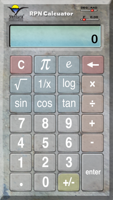 Screenshot #1 pour Basic RPN Calculator
