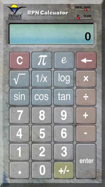 Basic RPN Calculator by Ventura Educational Systems