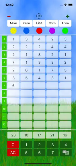 Game screenshot Mini Golf Score Card mod apk