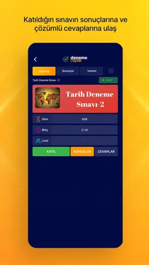 Deneme Cepte iPhone Ekran Görüntüsü 2
