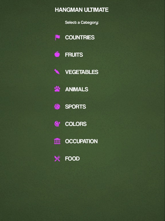 Screenshot #4 pour Hangman Ultimate in English