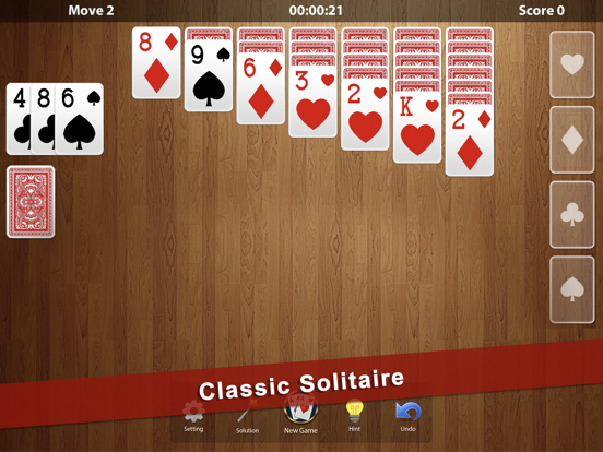 Screenshot #6 pour Solitaire ∘∘∘
