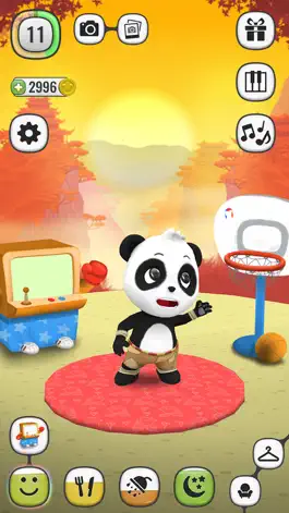 Game screenshot My Talking Panda - Virtual Pet mod apk