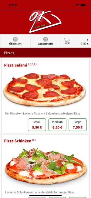 OK Pizza Lieferservice(圖4)-速報App