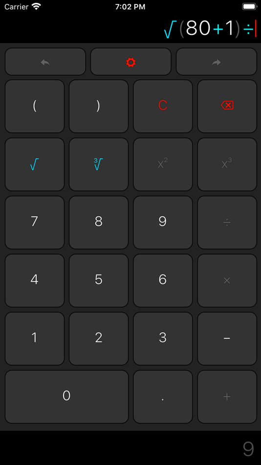 #5. Eleven | Calculator (iOS) 由: Alexander Ewering