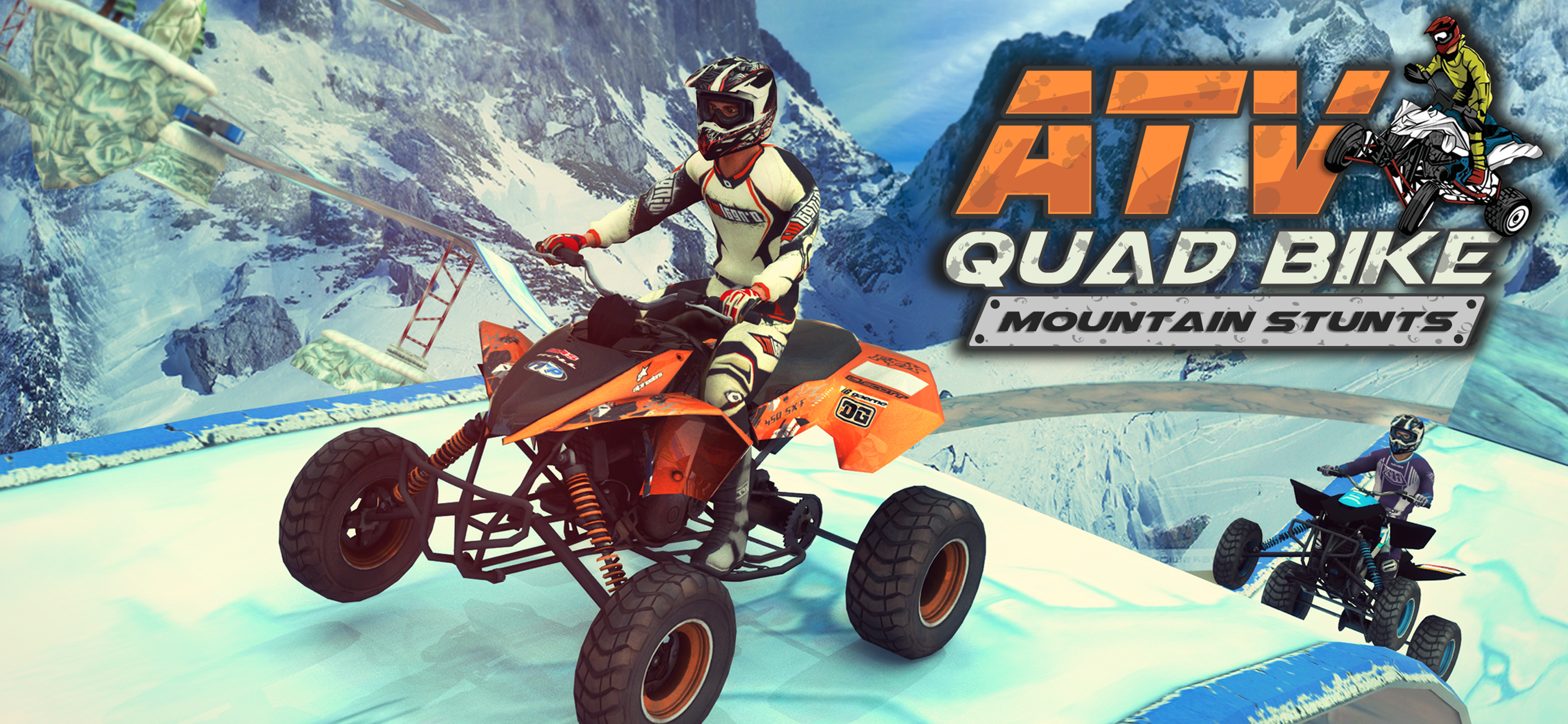 ATV Quad Bike: Mountain Stunts