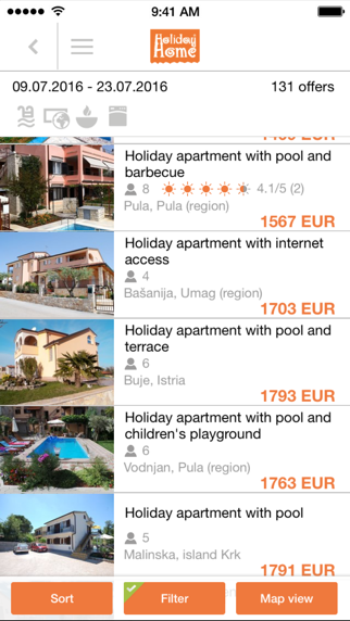 Holiday Home –vacation rentals Screenshot