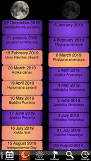 india panchang calendar 2019 iphone capturas de pantalla 3