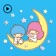 Two Cute Little Angel Stickers app icon - Stickers app for iPhone