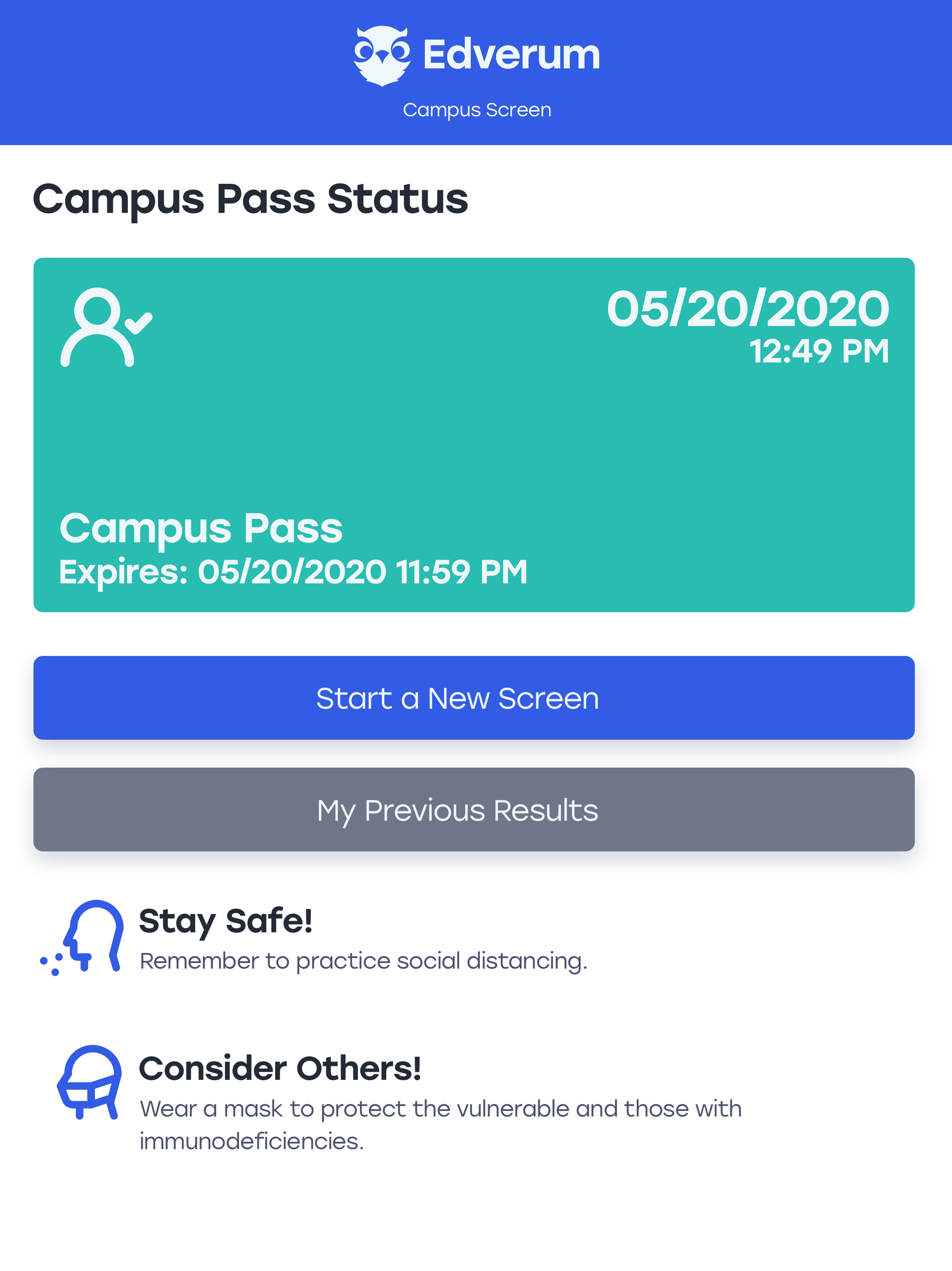 Campus Screen