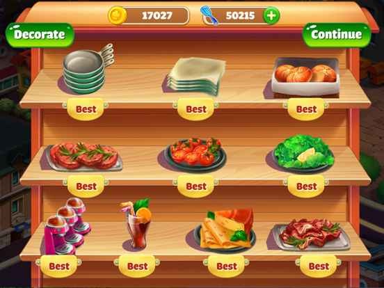 Super Cooking World iPad screenshot 5 - Games app