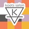 Koots Salon's booking app allows clients to log on and make bookings online under their own profile 24/7
